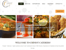 Tablet Screenshot of chiniotcatering.com